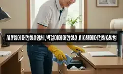 시스템에어컨청소업체,벽걸이에어컨청소,시스템에어컨청소방법
