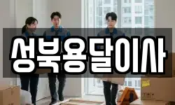 성북용달이사