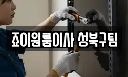 죠이원룸이사 성북구팀