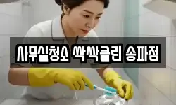 사무실청소 싹싹클린 송파점
