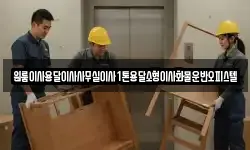 원룸이사용달이사사무실이사1톤용달소형이사화물운반오피스텔