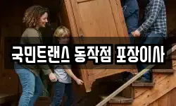 국민트랜스 동작점 포장이사