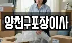 양천구포장이사