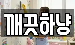 깨끗하냥