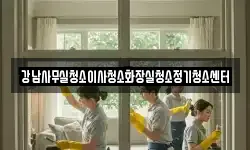 강남사무실청소이사청소화장실청소정기청소센터