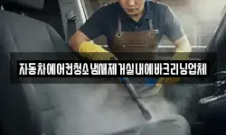 자동차에어컨청소냄새제거실내에바크리닝업체