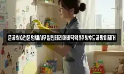 준공청소전문업체사무실인테리어바닥왁스주방후드곰팡이제거