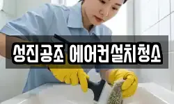 성진공조 에어컨설치청소
