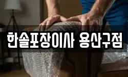 한솔포장이사 용산구점
