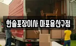 한솔포장이사 마포용산구점