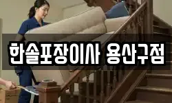 한솔포장이사 용산구점