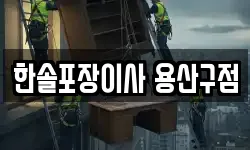 한솔포장이사 용산구점