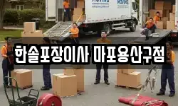 한솔포장이사 마포용산구점