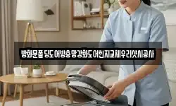 방화문폴딩도어방충망강화도어힌지교체우리샷시공사