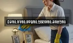 준공청소,상가청소,사무실청소,인테리어청소,공사분진청소