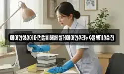 에어컨청소에어컨설치해체철거에어컨수리누수물샘가스충전