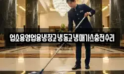 업소용영업용냉장고냉동고냉매가스충전수리