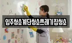 입주청소계단청소쓰레기집청소