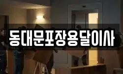 동대문포장용달이사