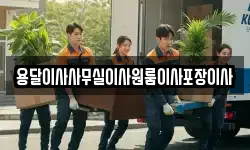 용달이사사무실이사원룸이사포장이사