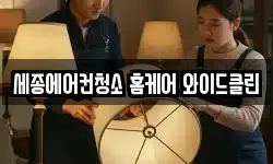 세종에어컨청소 홈케어 와이드클린