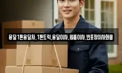 용달1톤용달차,1톤트럭,용달이사,원룸이사,반포장이사화물