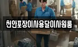 천안포장이사용달이사원룸