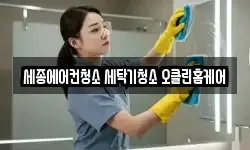 세종에어컨청소 세탁기청소 오클린홈케어