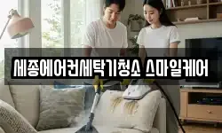 세종에어컨세탁기청소 스마일케어