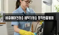 세종에어컨청소 세탁기청소 정직한홈케어