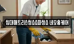 침대매트리스청소소파청소 네모홈케어
