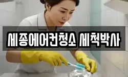 세종에어컨청소 세척박사
