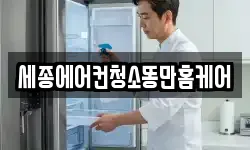 세종에어컨청소똥만홈케어