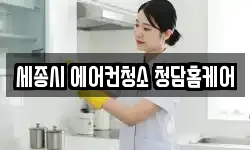 세종시 에어컨청소 청담홈케어