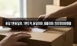 용달1톤용달차,1톤트럭,용달이사,원룸이사,반포장이사화물