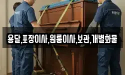 용달,포장이사,원룸이사,보관,개별화물