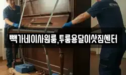 빽가네이사원룸,투룸용달이삿짐센터