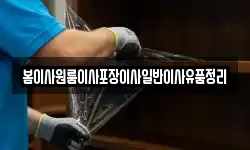 봄이사원룸이사포장이사일반이사유품정리
