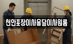 천안포장이사용달이사원룸