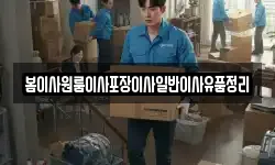 봄이사원룸이사포장이사일반이사유품정리