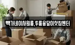 빽가네이사원룸,투룸용달이삿짐센터