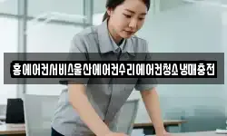 홍에어컨서비스울산에어컨수리에어컨청소냉매충전