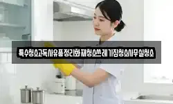 특수청소고독사유품정리화재청소쓰레기집청소사무실청소
