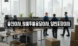 울산이사,원룸투룸용달이사,일반포장이사