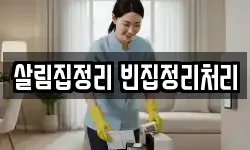 살림집정리 빈집정리처리