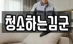 청소하는김군