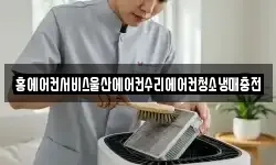 홍에어컨서비스울산에어컨수리에어컨청소냉매충전