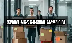 울산이사,원룸투룸용달이사,일반포장이사