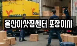 울산이삿짐센터 포장이사