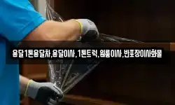 용달1톤용달차,용달이사,1톤트럭,원룸이사,반포장이사화물